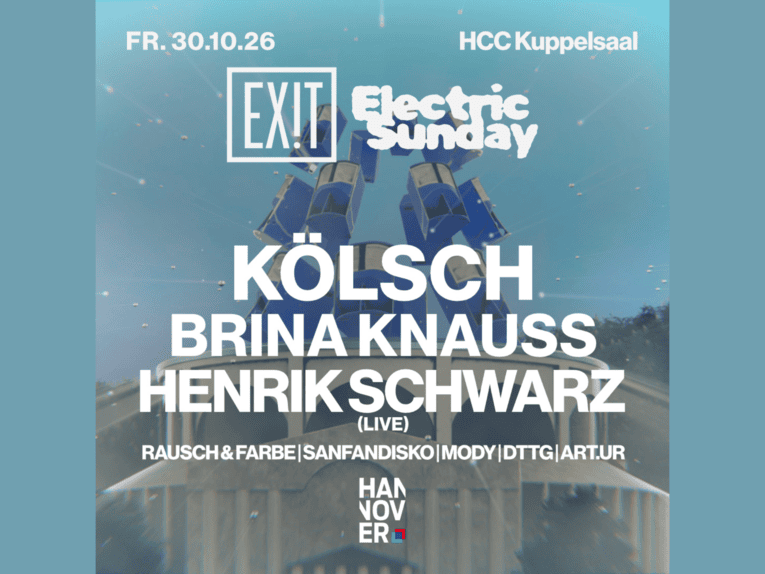 Plakat EXIT und Electric Sunday