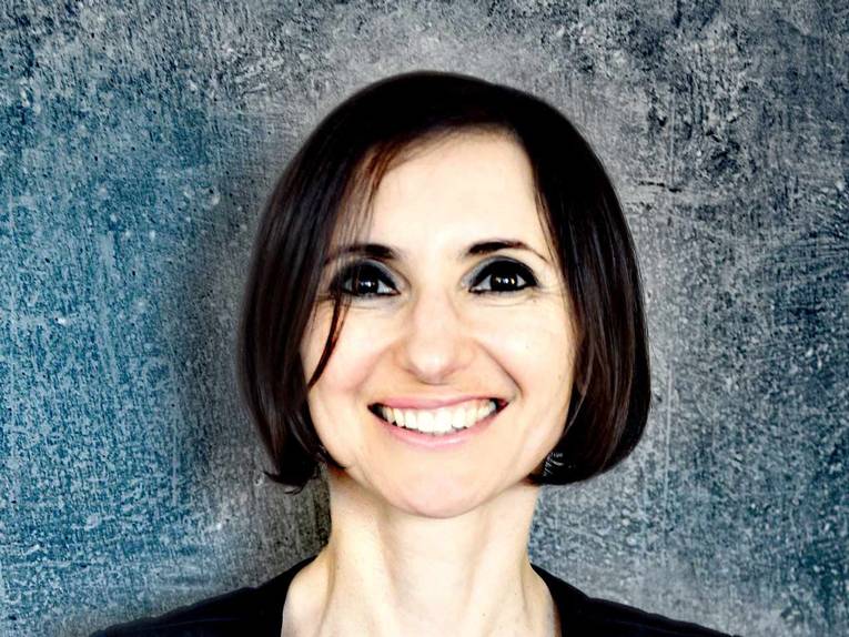 Die Autorin, Kunsthistorikerin und Lehrerin Katia Tangian