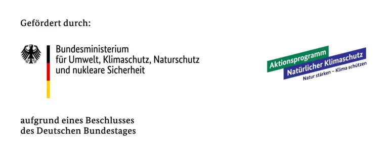 Ein Logo der F&ouml;rmittelgeber*innen, darunter das Bundesministerium f&uuml;r Umwelt, Klimaschutz, Naturschutz und nukleare Sicherheit.