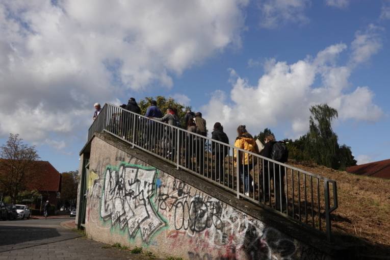 Am Deichtor Ricklingen gab es Informationen zum Hochwasserschutz