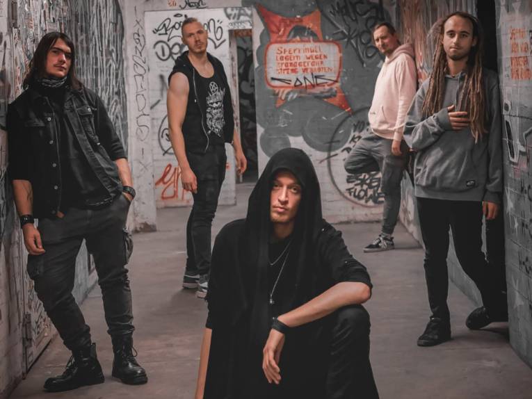 Die fünf Musiker der Band.