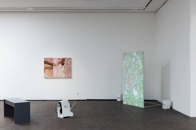 Ausstellungsansicht Kubus Kathrin Jobczyk