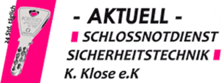 Aktuell-Schlossnotdienst Sicherheitstechnik K.Klose e.K.