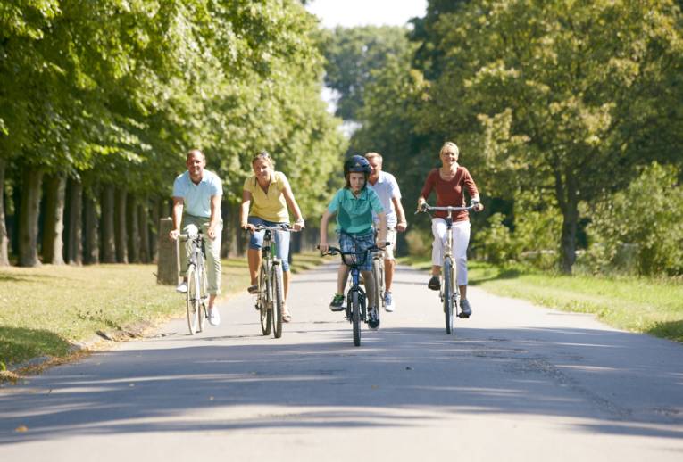 Radfahren in den Herrenhäuser Gärten
