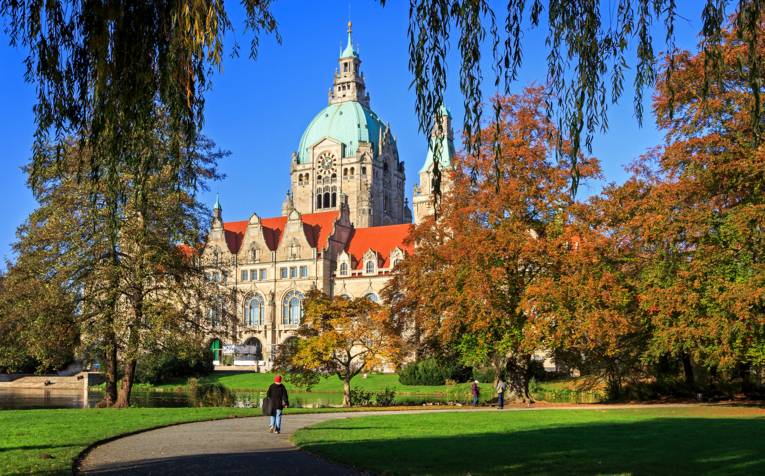 Herbstspaziergang im Maschpark