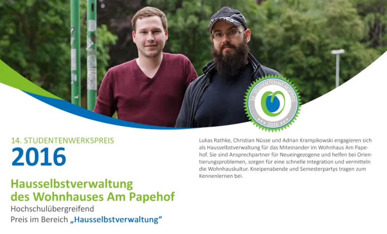 Hausselbstverwaltung des Wohnhauses Am Papehof
