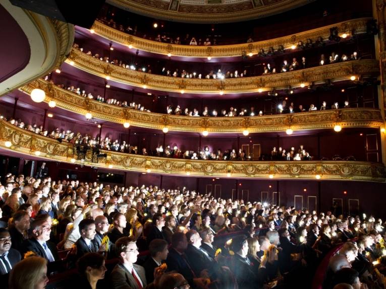 Copenhagen - Royal Theatre (Innenansicht auf das Publikum)