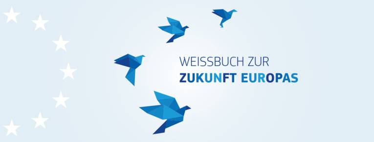 Logo "Weißbuch zur Zukunft Europas"