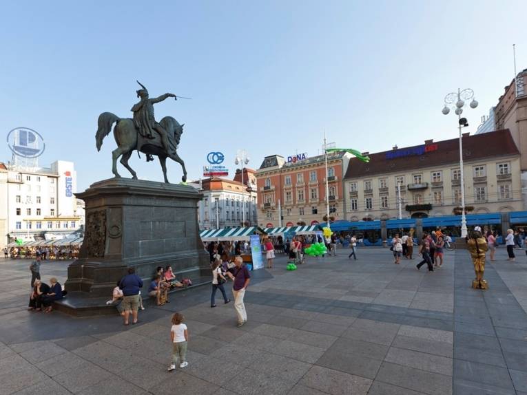 Ban-Jelačić-Platz in Zagreb