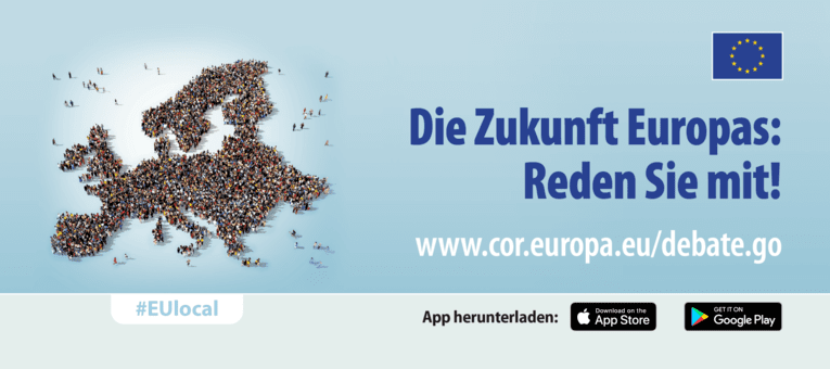 Logo und Website "Reflecting on Europe"