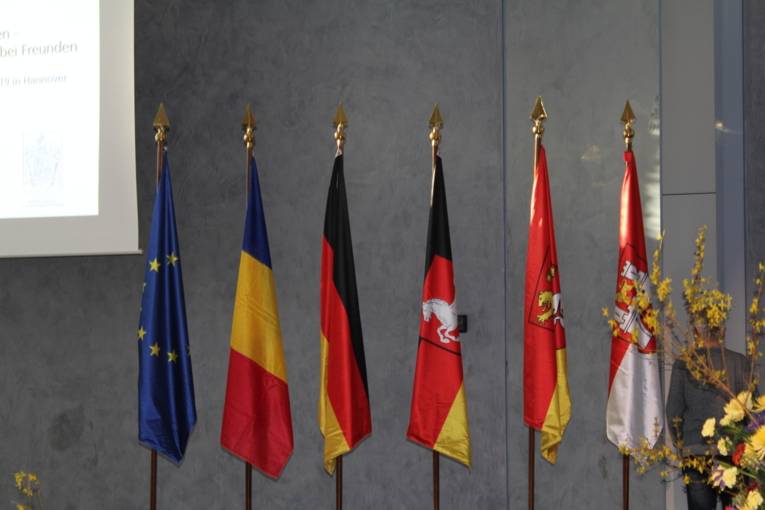 Beflaggung Rumänien Innen