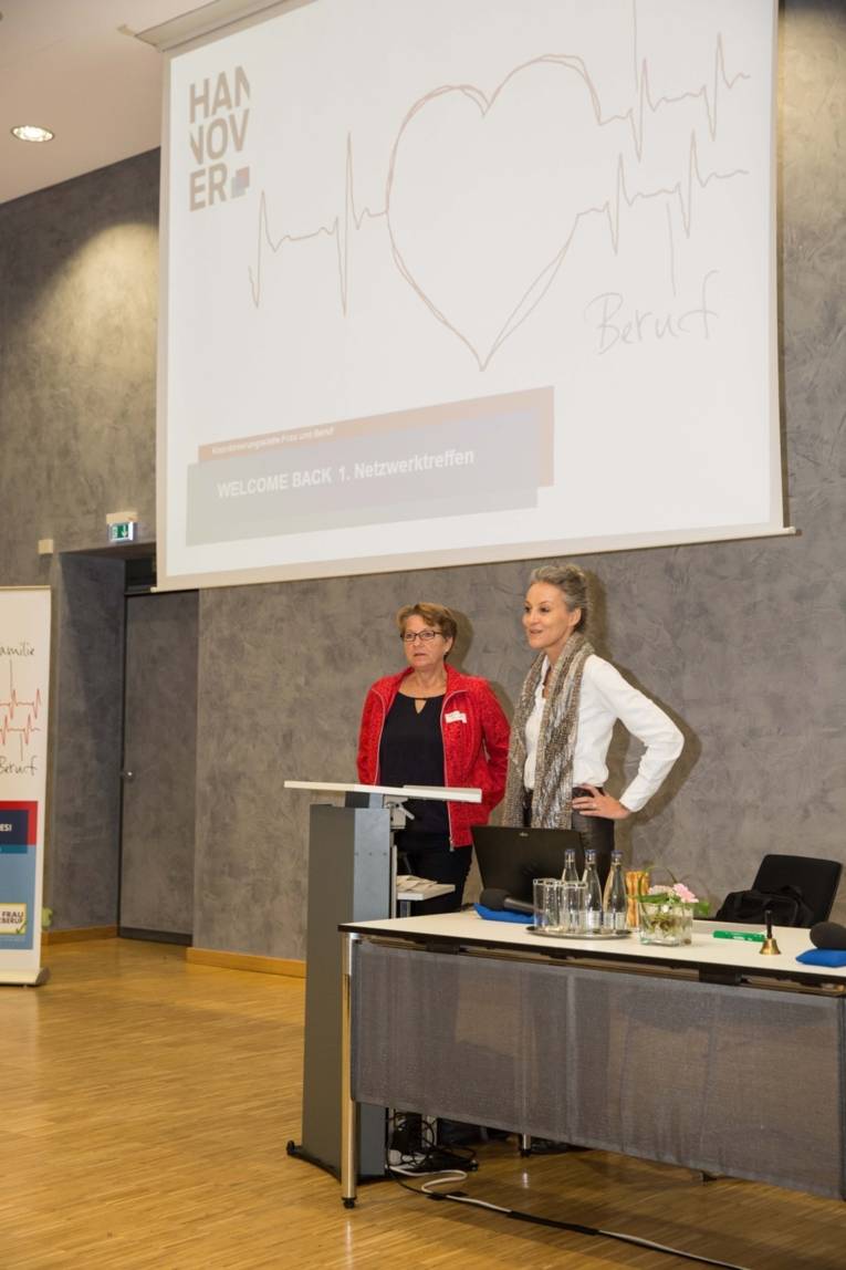 Impressionen vom ersten Netzwerktreffen WELCOME BACK der Koordinierungsstelle Frau und Beruf