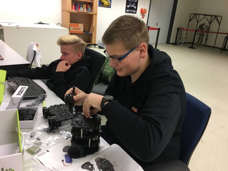 Einblick ins Roberta RegioZentrum Hannover