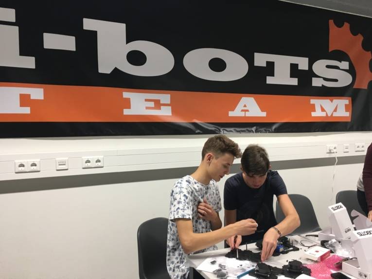 Einblick ins Roberta RegioZentrum Hannover