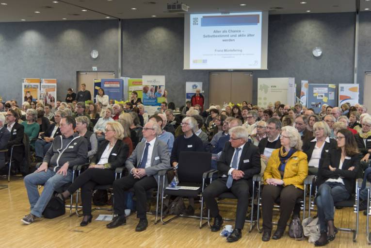 Teilnehmer der Veranstaltung "Gesund älter werden" im März 2017