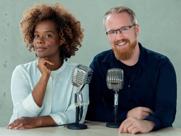 Denise M`Baye und Malte Lahrmann