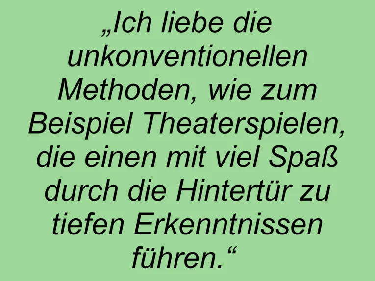 Vorschau auf gesammelte Zitate von Auszubildenden der Fach- und Berufsschulen Alice- Salomon, Birkenhof und Diakonie Kolleg