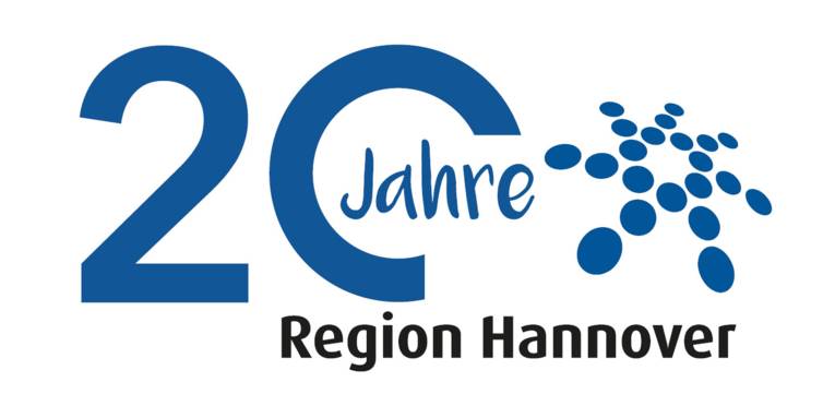 Logo 20 Jahre Region Hannover