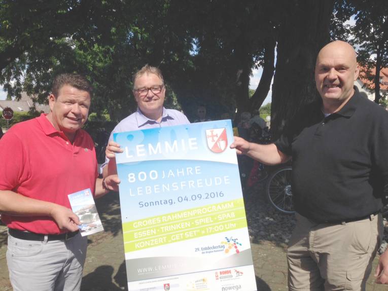 v.lk.s Cord Mittendorf, Hauke Jagau, Hilmar Rump