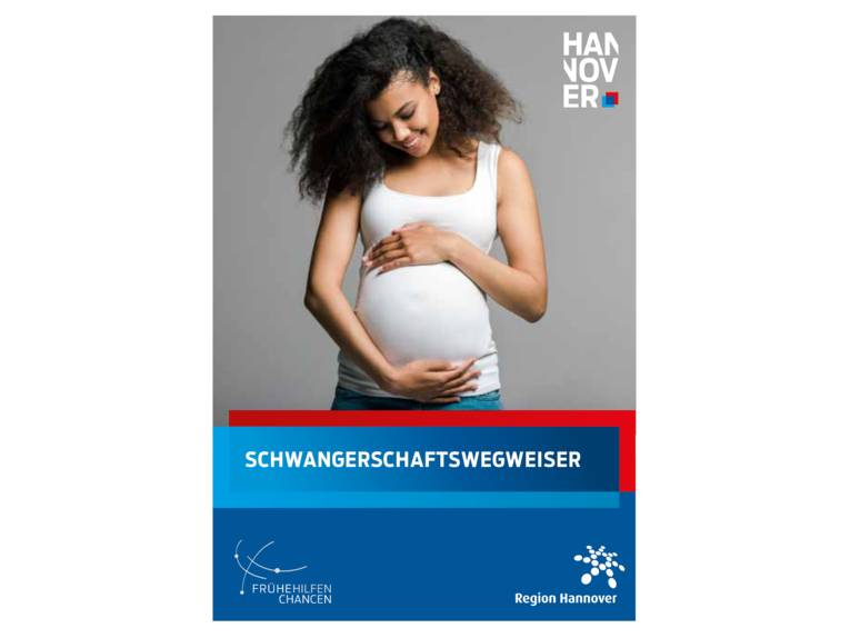 Vorschau auf den Schwangerschaftswegweiser der Region Hannover.