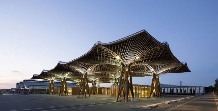 Messegelände außen