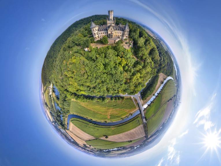 Schloss Marienburg in 360 Grad