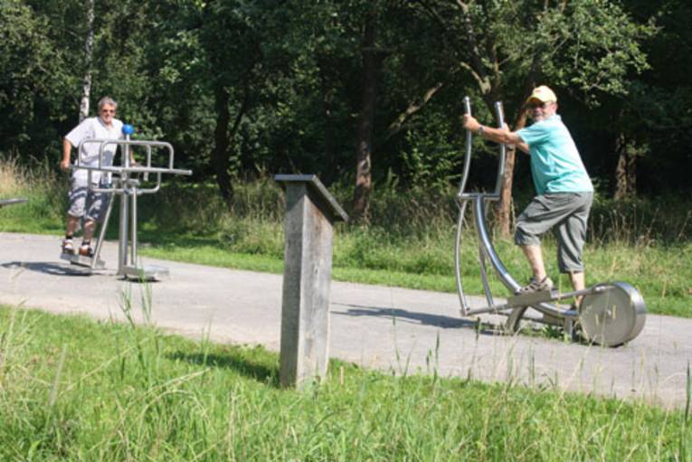 Fitness im Stadtpark