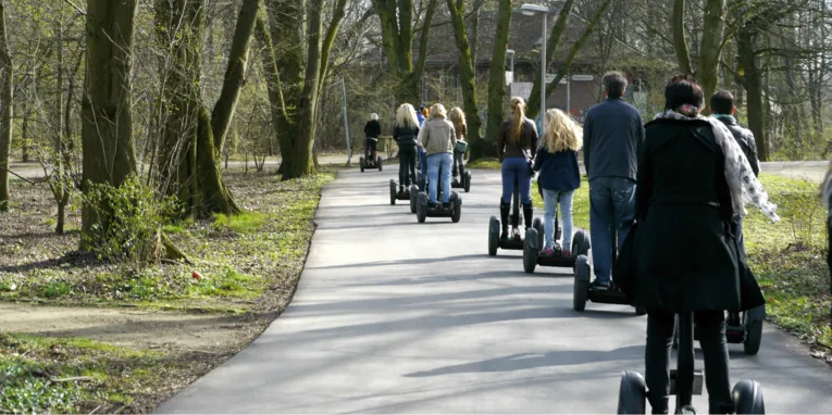 Mit Club & Clique auf dem Segway unterwegs