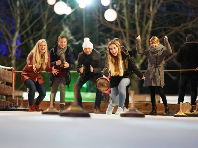 Eisstockschießen