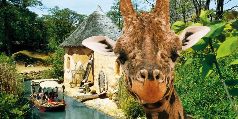 Sambesi-Landschaft im Erlebnis-Zoo Hannover