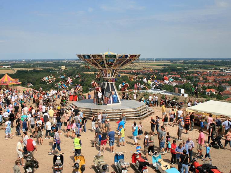 Fest in luftiger Höhe des Kalibergs
