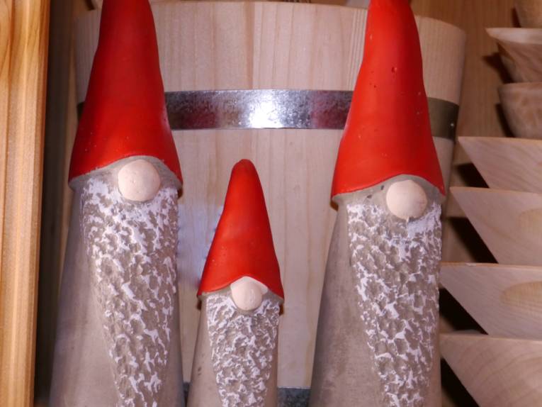 Weihnachtsdeko im Hofladen