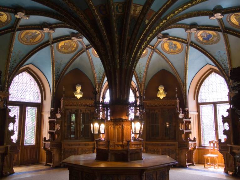 Bibliothek der Königin auf Schloss Marienburg