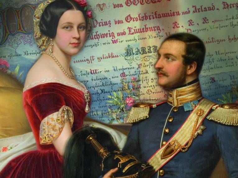 Königin Marie und König Georg V.