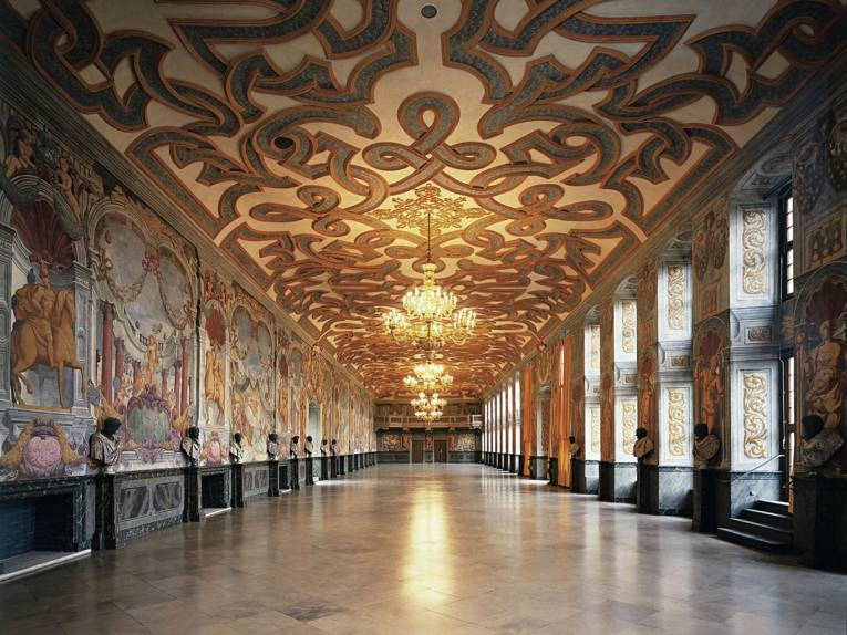 Galerie in den Herrenhäuser Gärten
