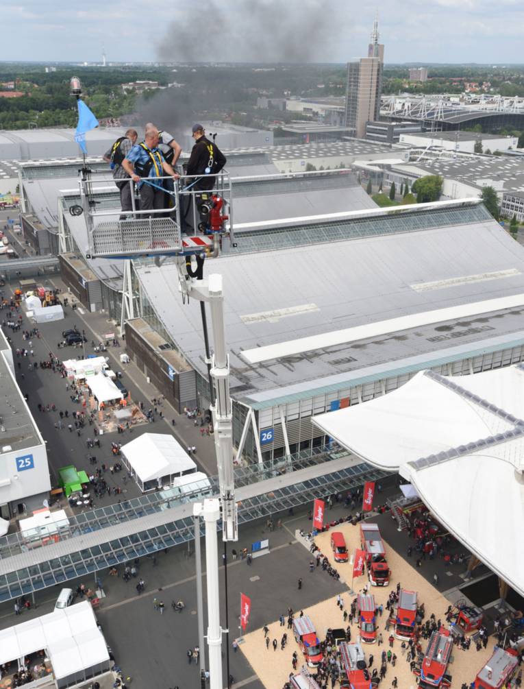 Interschutz Außengelände