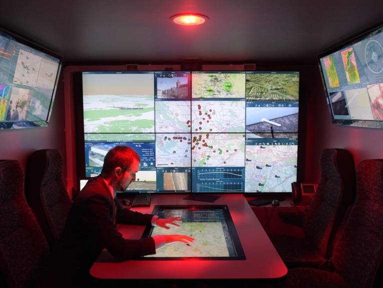 Interschutz Hallenbereich