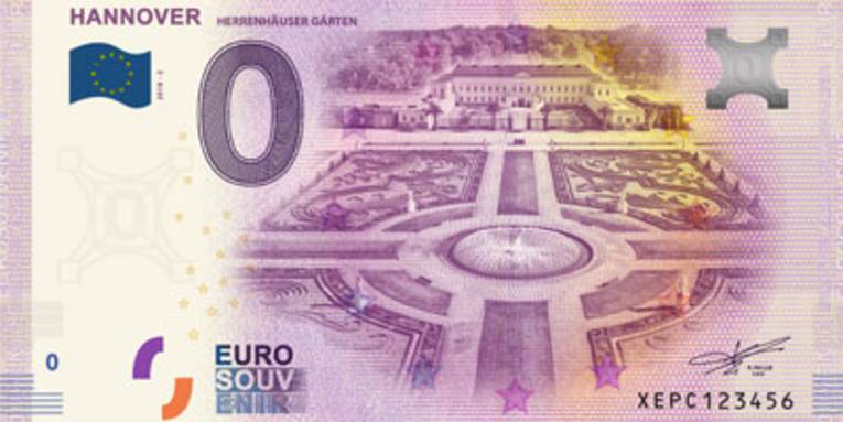 0 Euro Schein Freiburg Freiburger Münster Null Euro € Souvenirschein Andenken Banknote