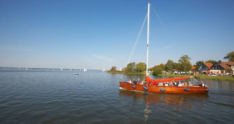 Eine Naturaufnahme des Steinhuder Meeres.