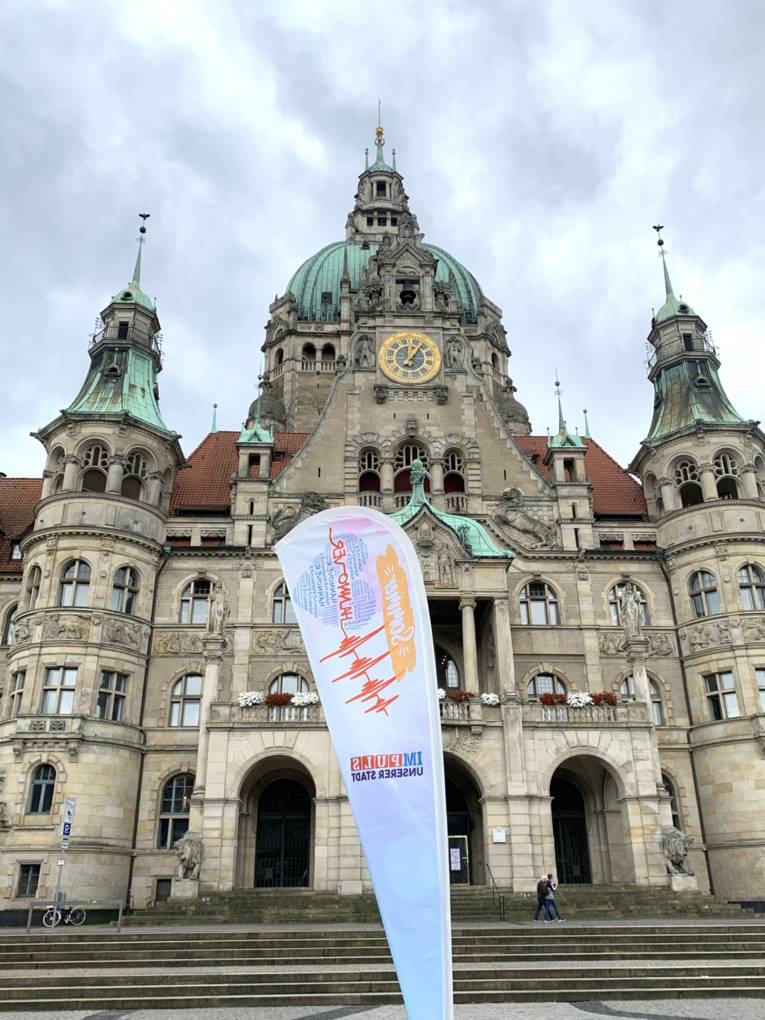 Neues Rathaus während des SommerImpuls