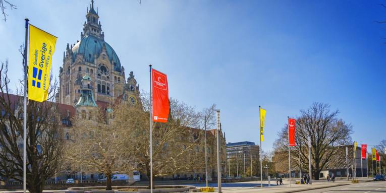 Flaggen in Hannover