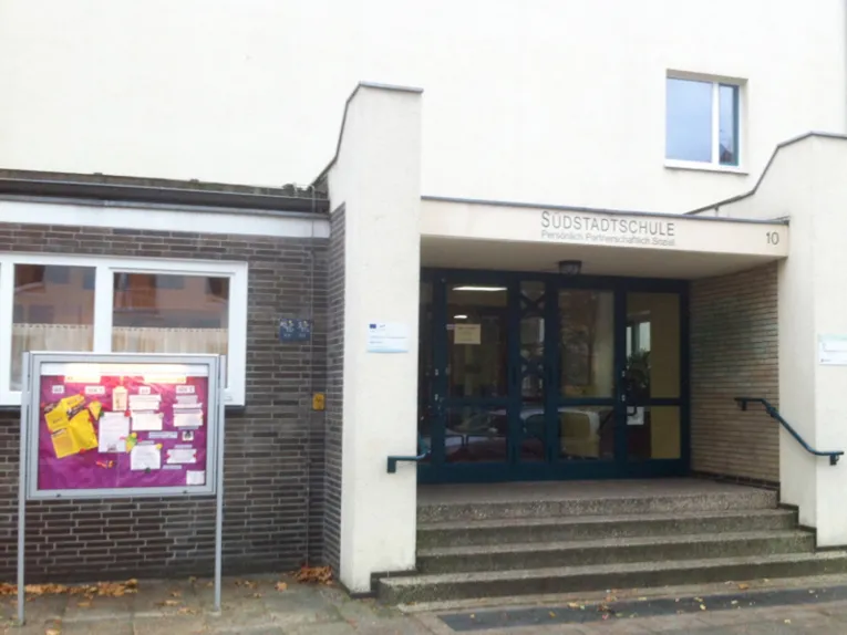 Eingangsbereich der Südstadtschule