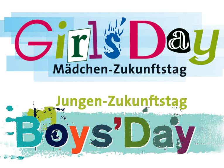 Logos für den Mädchen- und Jungen-Zukunftstag