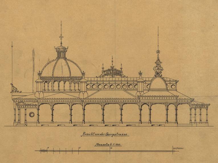 Erweiterung Café Kröpcke (1904) 
