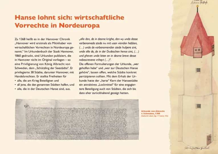 Hanse lohnt sich: wirtschaftliche Vorrechte in Nordeuropa