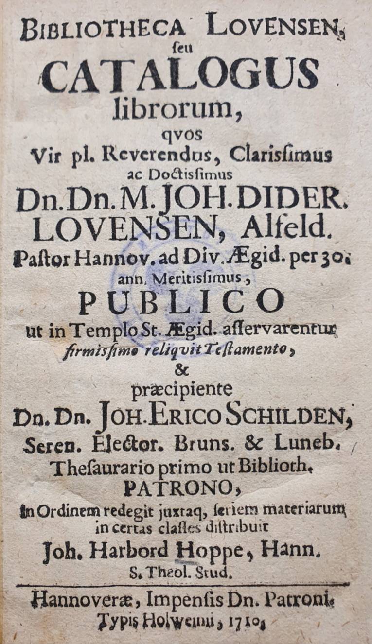 Bibliotheca Lovensen