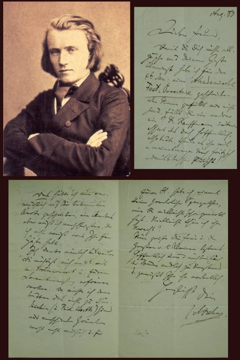 Handschrift Brahms