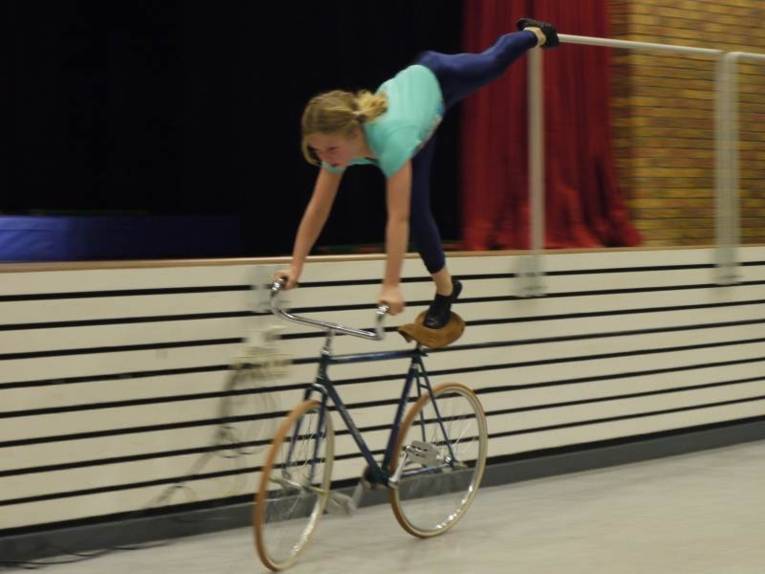 Erfolgreiche Sportlerin