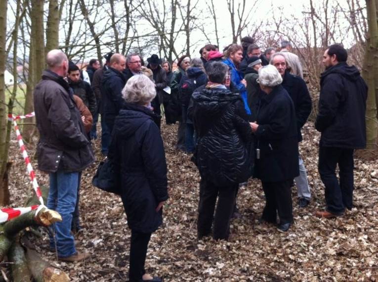 Grundstücksbesichtigung