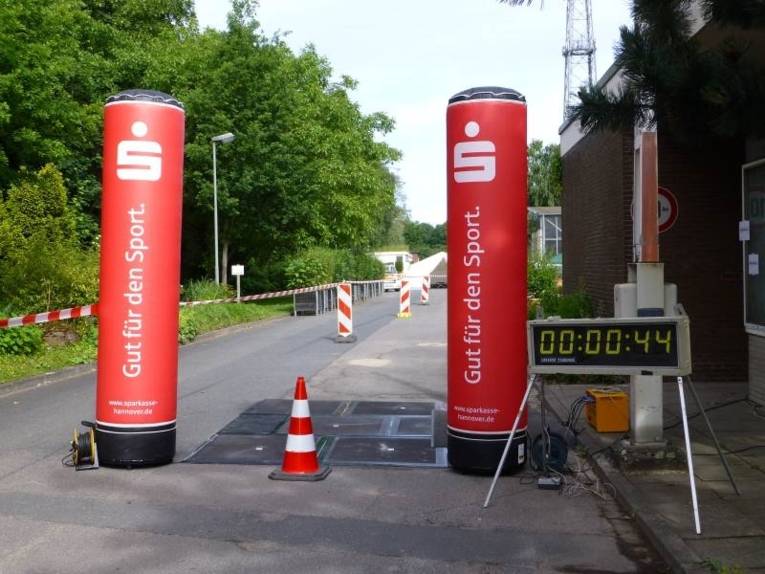 Zieleinlauf am Rosenbuschweg